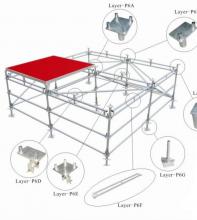 Layer-P6-A  four way layer stage part